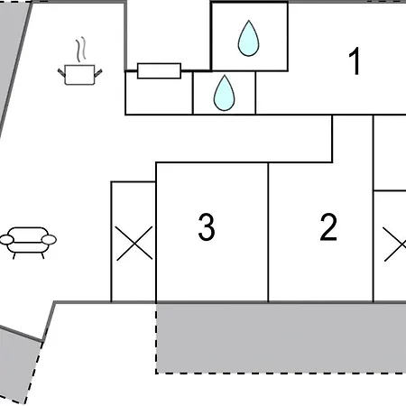 Cozy Apartment In Malinska With Kitchen Malinska